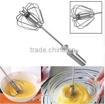 Kitchen Cooking Tools Blender Stainless Steel Egg Beater Whisk photo-2