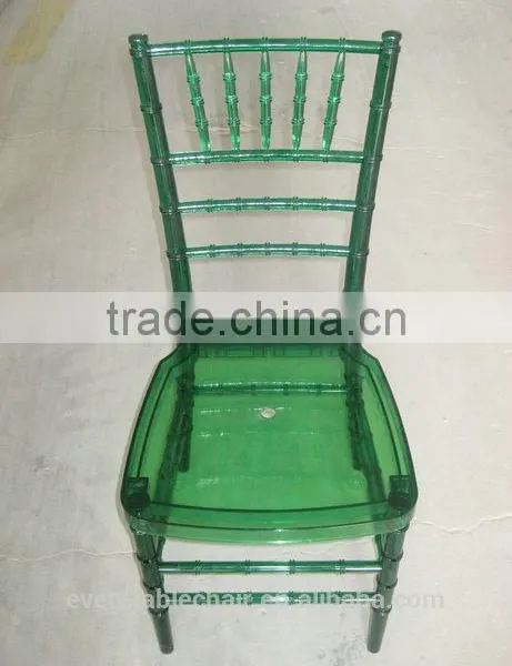 Wholesale Transparent Clear Resin Chiavari Chair With Cushion for Wedding photo-6