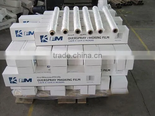 Auto Paint Plastic Automotive Masking Film 4.87*120m photo-4