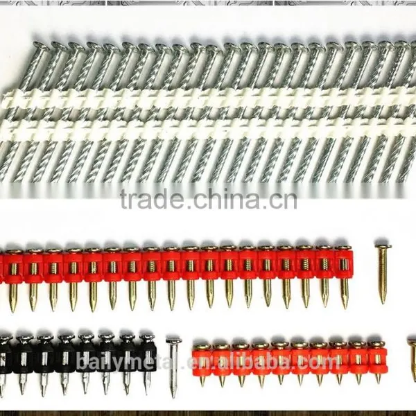 Supply High Quality Concrete Plastic Strip Nails photo-4