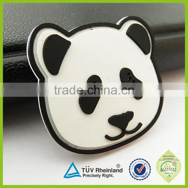High End Pvc Rubber Cloth Label Backing Heat Adhesive Iron Patch photo-3
