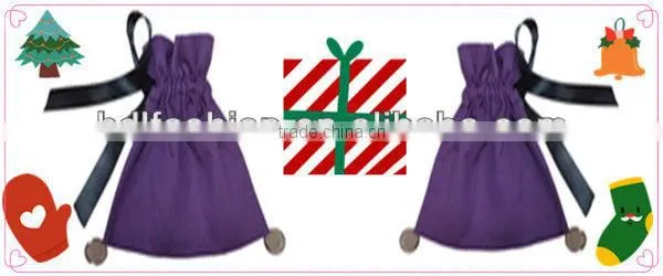 Fashional Christmas Beautiful Drawstring Gift Bag