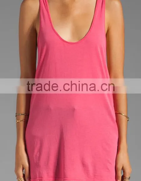 One Size Fits All Comfortable Casual Racerback Tank Top photo-4