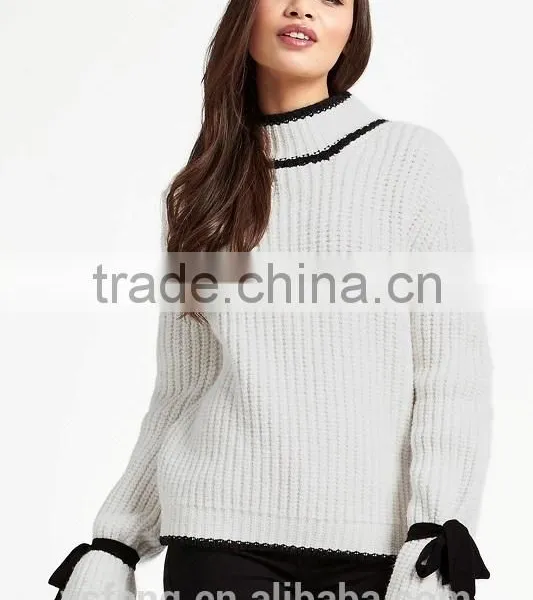 2017 Latest Knitted Sweater Designs For Girls photo-2