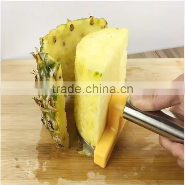Kitchen Easy Tools Stainless Steel Peeling Knife Cutter Pineapple Peeler Corer Slicer photo-3