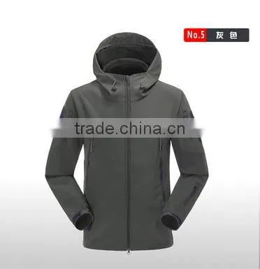 Polar Fleece Softshell OEM Winter Jacket Hot Sale photo-6