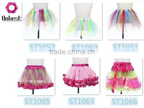 Factory Custom Wholesale Lace Cotton Garment Handmake Tutu Skirt Girls photo-3
