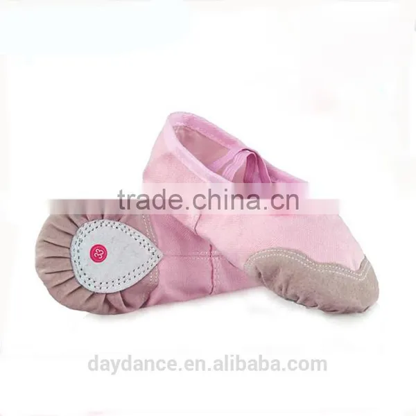 Standard Girls Baby Kids Ballet Slippers Wholesale Split Soft Sole Ballet Dance Shoe Red Black White Beige Pink photo-6