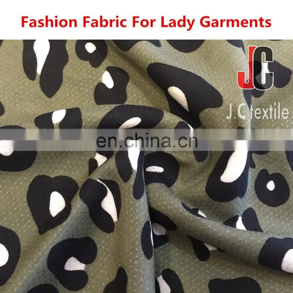 AD2091 JC Rayon Jacquard Leopard Grain Wholesale 100% Rayon Custom Printed Fabric photo-5