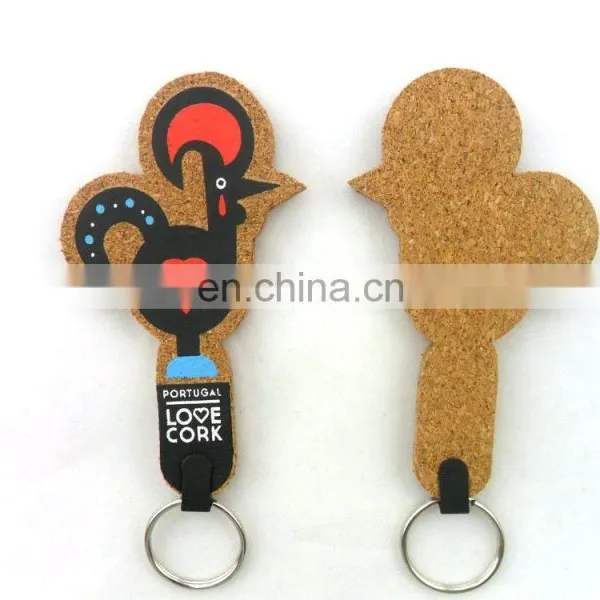 Custom Print Floating Cork Keychain for Wholesale photo-4