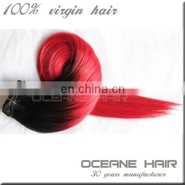 New Products Virgin Brazilian Two Tone Hair Color Blue Hair Weave Color photo-6