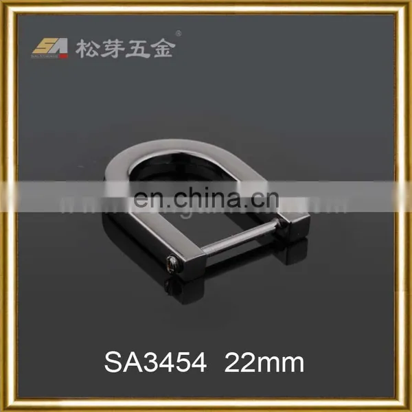Customized Size Zinc Alloy Screw d Ring Removable for Bag Strap photo-2