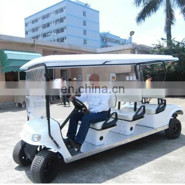 New 8 Seater Sightseeing Electric Car From Top OEM Sightseeing Car Factory (AX-B9+3)