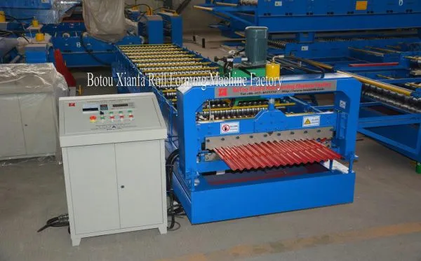 Metal Corrugated Roll Forming Machine photo-2