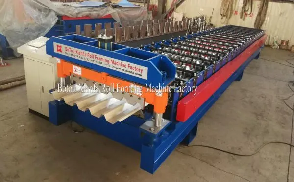 Special Thin Aluminium Roofing Tile Forming Machine photo-2