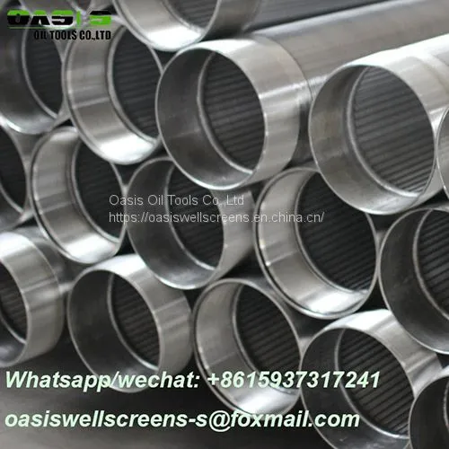 ASTM A312 Stainless Steel Wire Wrapped Rod Based Well Screens photo-3