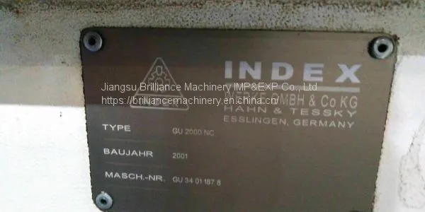 Germany Index 2m CNC Slant Lathe photo-4