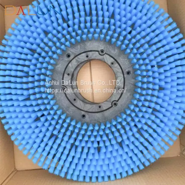 High impact resistance nylon disc rotary floor scrubber brush for cleaning floor