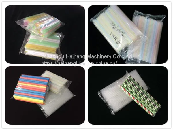 7mm Automatic Counting Plastic Paper Drinking Straws Packing Machine photo-3