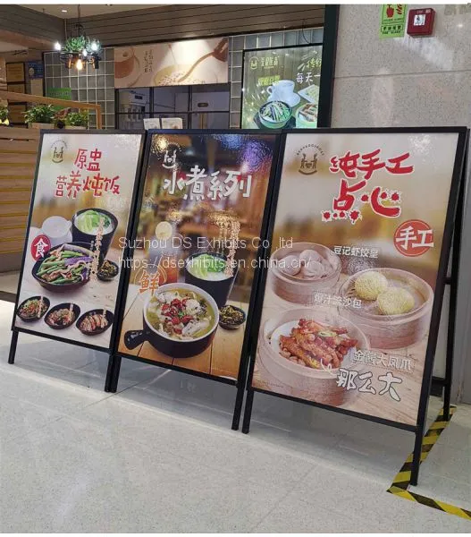 Aluminum Display Snap Frame A4 Poster Stand Board photo-2