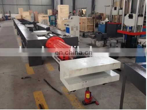 WAL-2000 200Ton Computer Control Hydraulic Horizontal Tension Testing Bed for Iron Pipe photo-5
