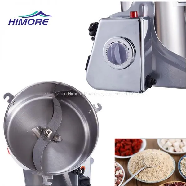 Small Home Use Multi-functional Grain Herbs Seeds Grinding Machine Small Crusher photo-4
