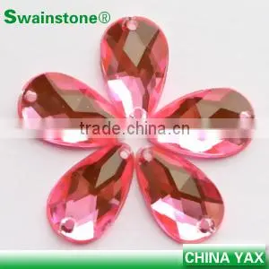 0305L Teardrop Acrylic Rhinestone Flat Back,acrylic Flat Back Rhinestone,flat Back Acrylic Rhinestone