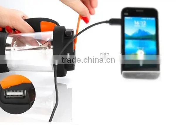 Multi-function Dynamo LED Camping Light With Usb Charger Quality Choice photo-4