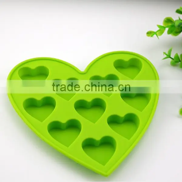 OEM Available Romantic Love Heart Shape Custom Ice Cube Tray photo-6