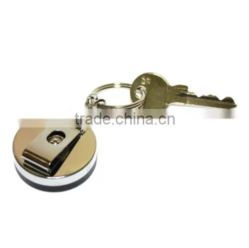 Pull Key Reel Wearable Key Organizer, Stainless Steel photo-4