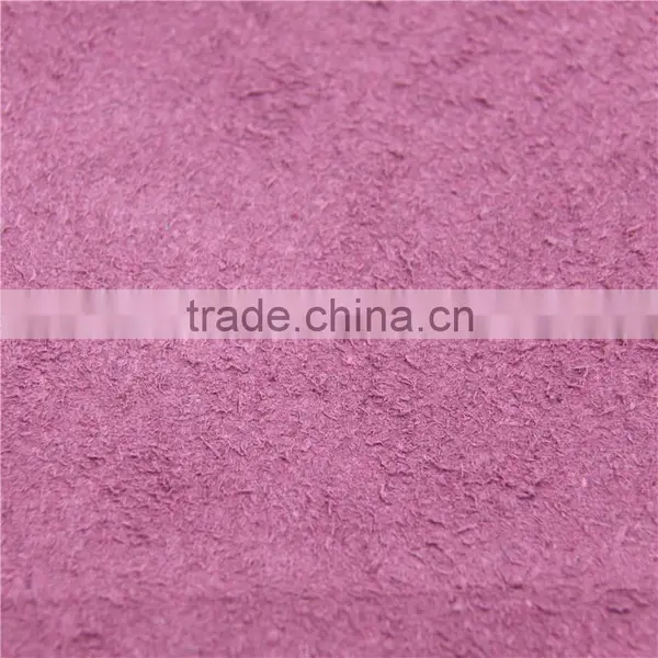 Shoe Material Synthetic Suede Fabric for pu Coating photo-2