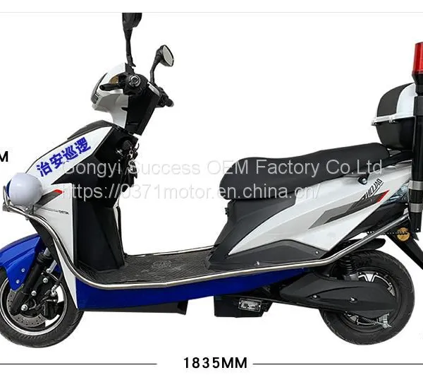 2 Wheels Patrol Electric Scooter Police Electric Scooter Powerful Motorcycle Electric Scooter for Patrol Use photo-4