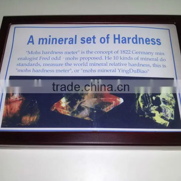 A Mineral Set of Hardness Specimen photo-3