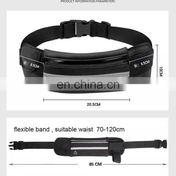 for Men Women Waterproof Sport Pack Fanny Pack Crossbody Wallet Belt Travel Fashion Running Waist Pack Sport photo-4