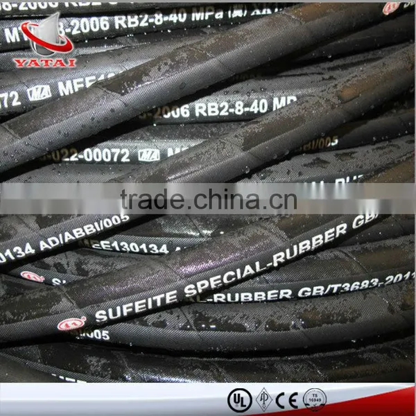 Smooth Hydraulic Hose Steel Wire Braided Steam Hose photo-4