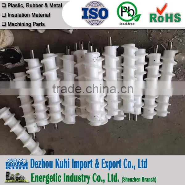 High Quality CNC Machined Plastic Extruded Screw Rod photo-2