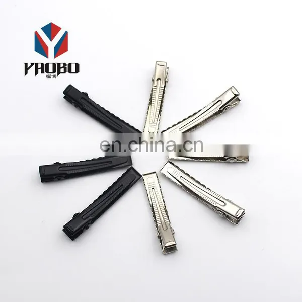 Fashion High Quality Metal Alligator Rectangle Hair Clip photo-4