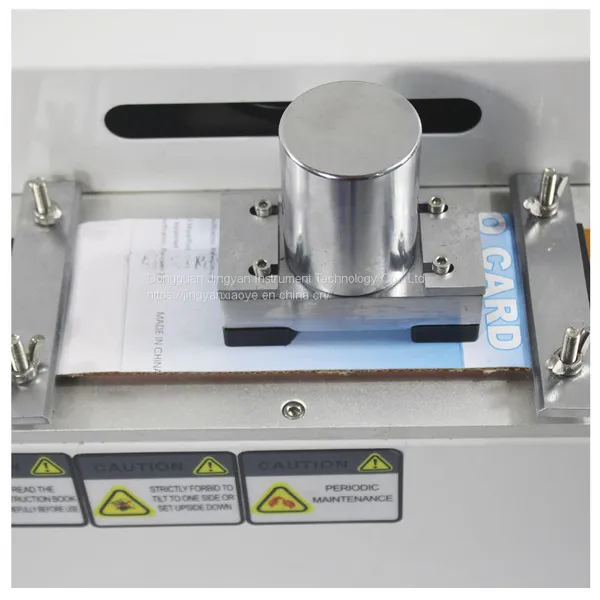 Manufacturer Ink Rub Resistance Tester Ink Friction Decoloring Test Machine photo-4
