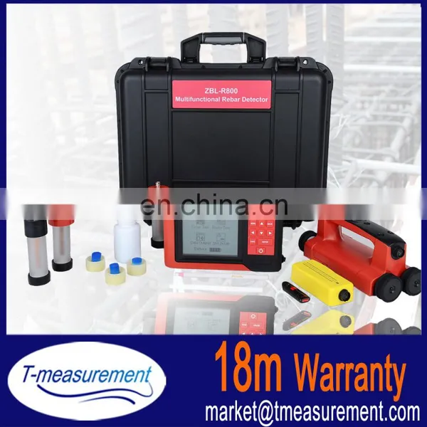 Taijia ZBL-R800 Ultrasonic Rebar Detector , Grid Scan Concrete Reinforcement Locator,Multifunctional Rebar Scanner photo-2