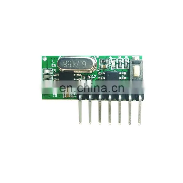 Wireless 433Mhz RF Module Receiver and Transmitter Remote Control Built-in Learning Code 1527 Decoding 4 Channel Output photo-3