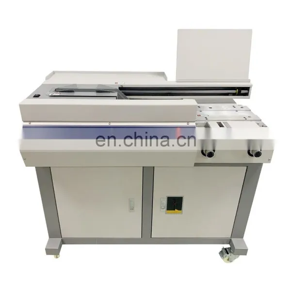 Binding Machine Paper Binding Machine With LCD Screen 55mm Wireless Book Glue Binding Machine photo-2