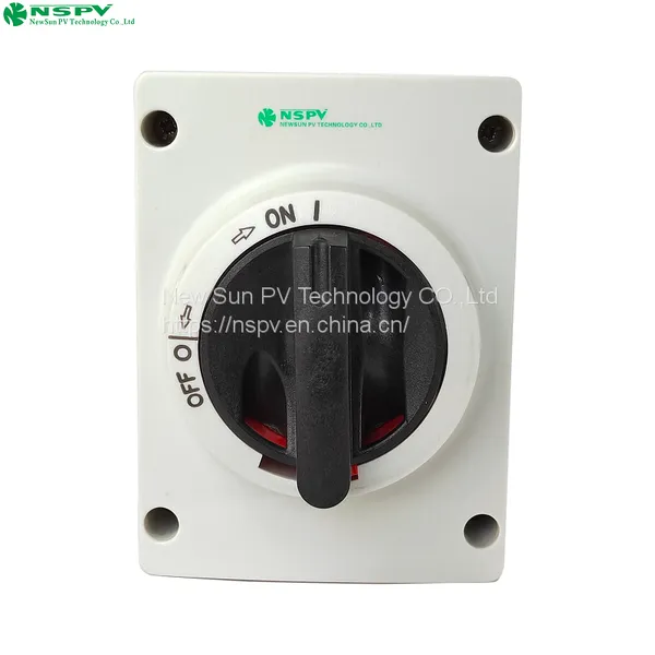 DC Solar Waterproof Isolator Switch photo-4