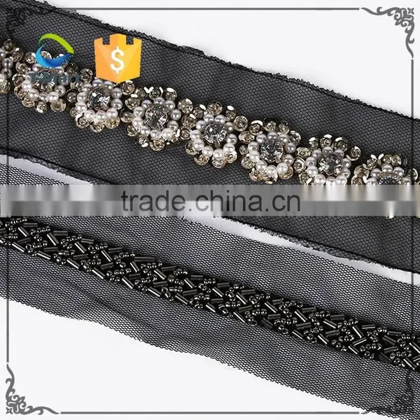Wholesale Crystal Rhinestone Beaded Trim for Curtains Quality Choice photo-2