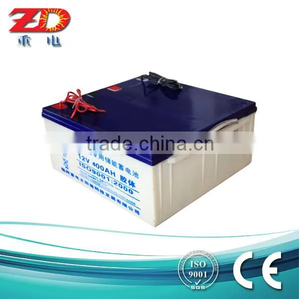 Acid Solar Rechargeable Battery 12V400AH for Solar System