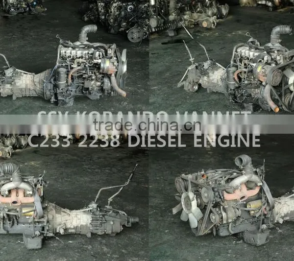 SsangYong Korean Vannet Used Engine for Korean Car