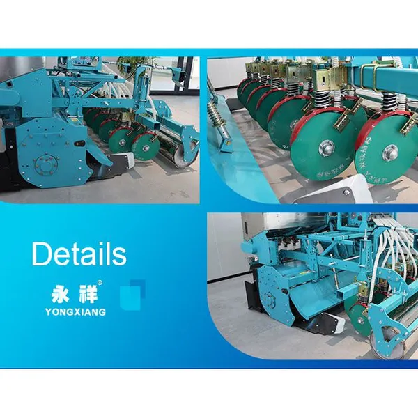 YXSF-03 12 Rows Seeding Fertilizing Machine With Rotavator, Disc Harrow and Land Roller photo-2