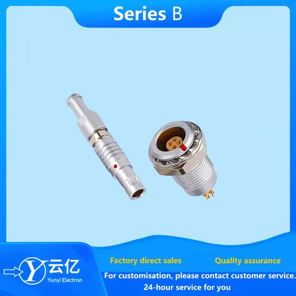 Plug-in Push-pull Self-locking Connector 0B 2-core 3-core 4-core 5-core 6-core 7-core 9-core Aviation Plug Socket photo-2