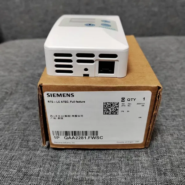 SIEMENS Room Room Temperature Controller QAA2281.FWSC photo-3