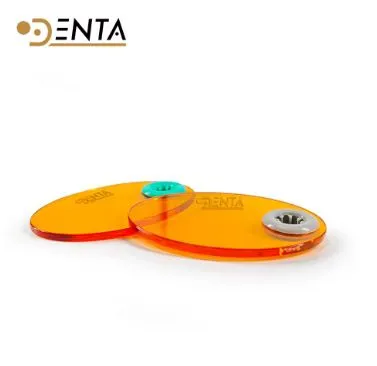 2PCS Light Curing Shade Screen Light Shield for Optical Fiber LED Curing Light Lamp UV Photosensitive Oral Instrument Tool
