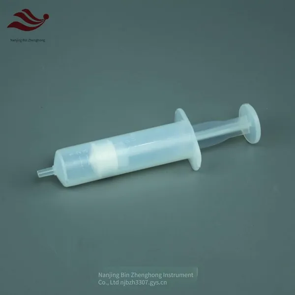 10 мл шприц из PFA, прозрачный шприц из политетрафторэтиленового пластика, индивидуально изготовленный пробоотборник из фторсодержащего смолы
